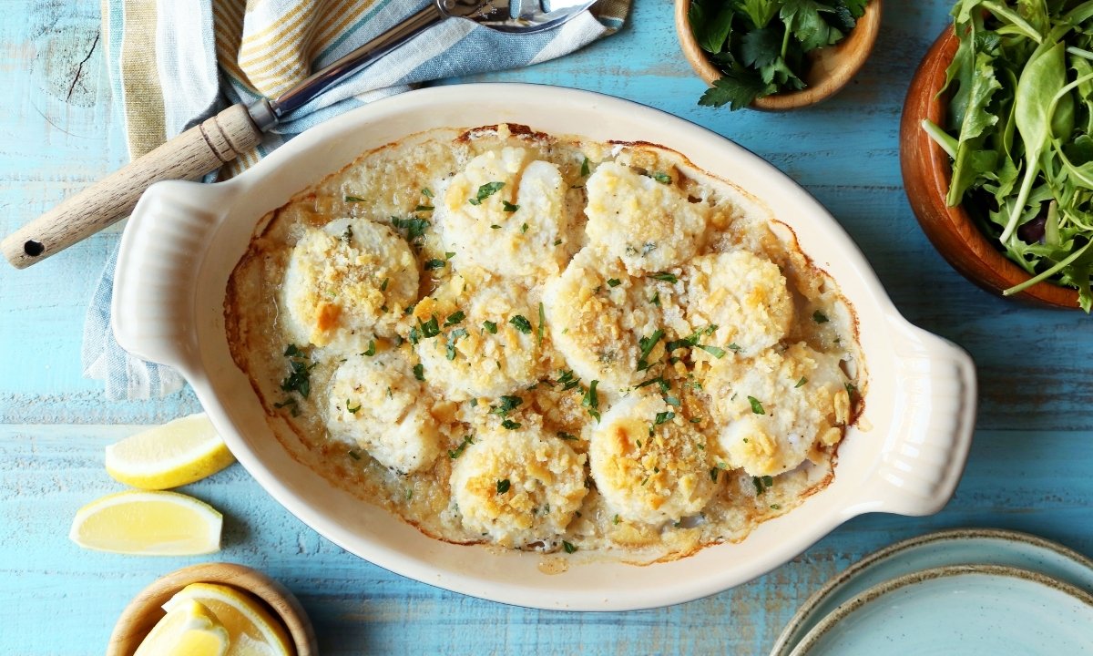 broiled-scallops-with-chanterelles-recipe