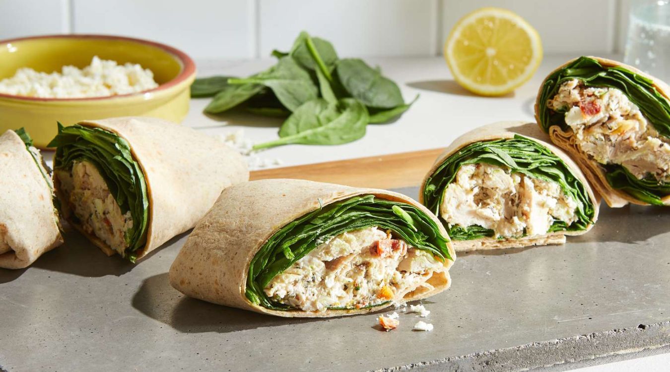 chicken-feta-cheese-and-sun-dried-tomato-wraps-recipe