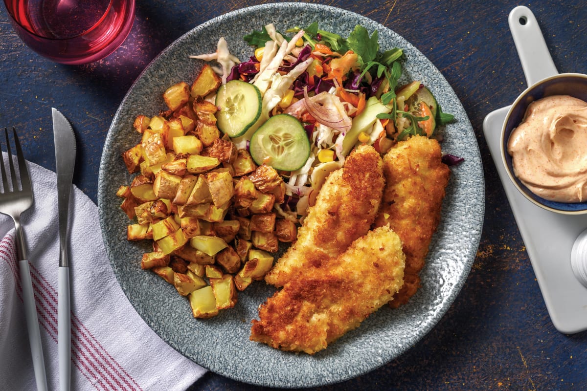 crumbed-chicken-tenderloins-recipe