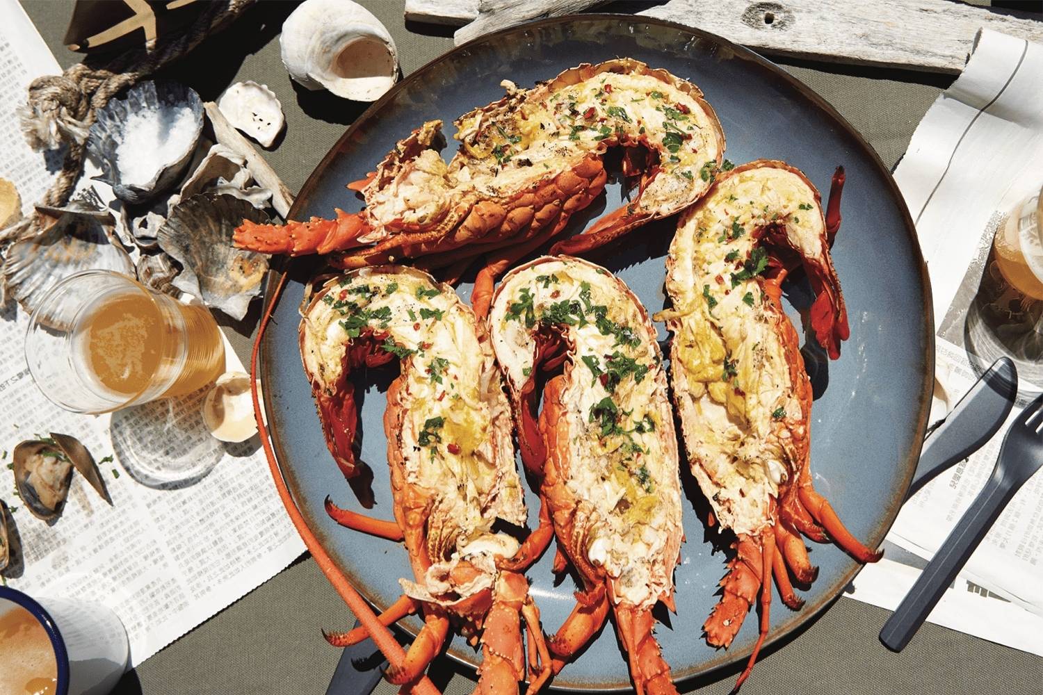 grilled-rock-lobster-tails-recipe