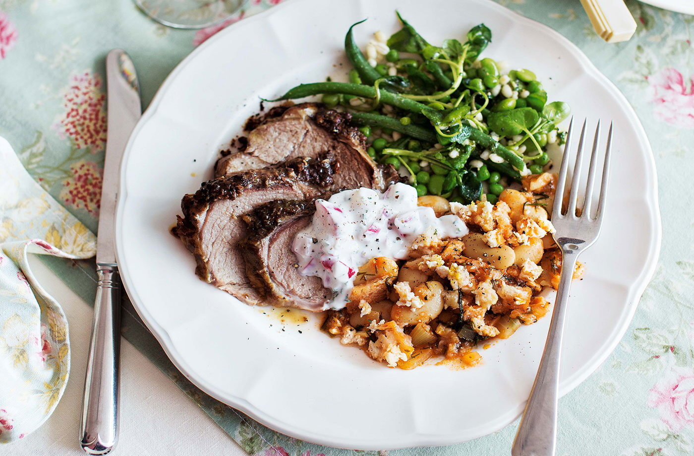roast-greek-lamb-with-tzatziki-recipe